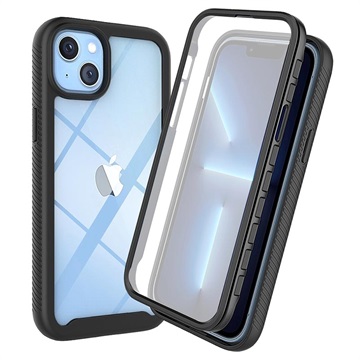 iPhone 14 Etui z Serii 360 Protection - Czerń / Przezroczyste