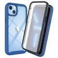 iPhone 14 Etui z Serii 360 Protection - Błękit / Przezroczyste