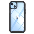 iPhone 14 Max Etui z Serii 360 Protection - Czerń / Przezroczyste