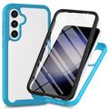 Samsung Galaxy A35 Etui z Serii 360 Protection - Jasnoniebieski / Przezroczysty