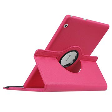 Obrotowe Etui Folio Huawei MediaPad T3 10 - Gorący Róż