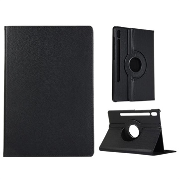 360 Obrotowe Etui Folio Samsung Galaxy Tab S8 - Czarne