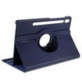 360 Obrotowe Etui Folio Samsung Galaxy Tab S8+ - Ciemnoniebieski