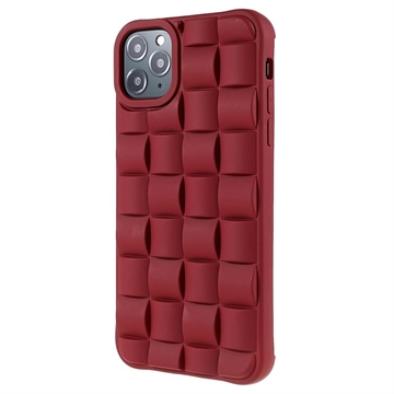 iPhone 11 Pro Silikonowe Etui w Kształcie Sześcianu 3D