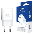 Szybka Ładowarka 3MK HyperCharger 20W - USB-C, USB-A - Biała