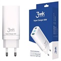 Szybka Ładowarka 3MK HyperCharger 2xUSB-C 65W - PD3.0, QC4.0 - Biała