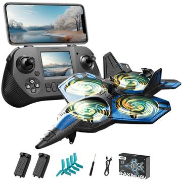 4DRC 4D-V46 HD Aerial Photography RC Airplane Drone z kartą pamięci 32 GB - niebieski