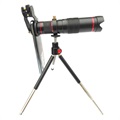 Teleskopowy Obiektyw Fotograficzny 4K z Zoomem Optycznym 22X na Trójnogu