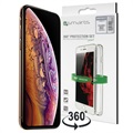 Zestaw Ochronny iPhone XS Max 4smarts 360 - Przezroczysty