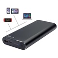 Powerbank 4smarts VoltHub 20000mAh - QC3.0, Power Delivery - czarny