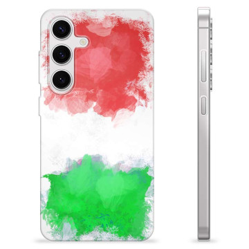 Etui TPU - Samsung Galaxy S24 - Włoska Flaga