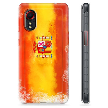 Etui TPU - Samsung Galaxy Xcover 5 - Hiszpańska Flaga
