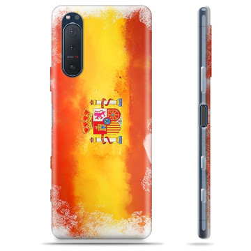 Etui TPU - Sony Xperia 5 II - Hiszpańska Flaga