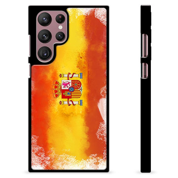 Obudowa Ochronna - Samsung Galaxy S22 Ultra 5G - Hiszpańska Flaga