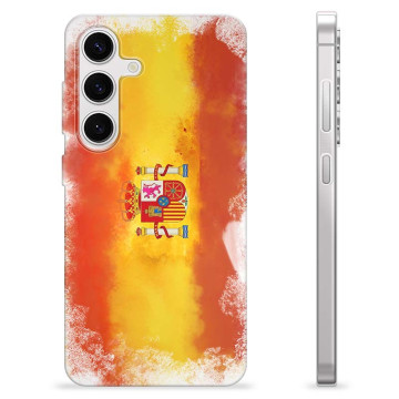 Etui TPU - Samsung Galaxy S24 - Hiszpańska Flaga