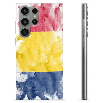 Etui TPU - Samsung Galaxy S23 Ultra 5G - Rumuńska Flaga