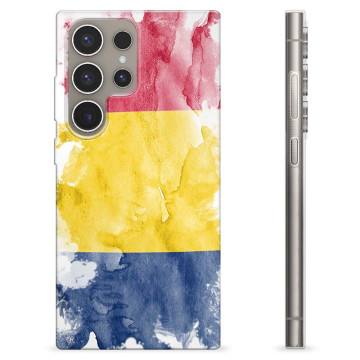 Etui TPU - Samsung Galaxy S24 Ultra - Rumuńska Flaga