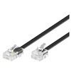 Kabel Telefoniczny RJ11-RJ45 - 3 m - Czarny