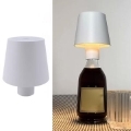 Dotykowa lampka do butelek wina 3 zmieniające kolor diody LED Przenośna lampka biurkowa do baru, na imprezę