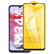 Samsung Galaxy M34 5G Hartowane Szkło Ochronne 9D Full Cover - Czarna Krawędź