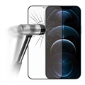 iPhone 12 Pro Max Hartowane Szkło Ochronne 9D Full Cover - Czarna Krawędź