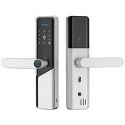 A1 Tuya WiFi Inteligentny zamek do drzwi z czytnikiem linii papilarnych, dynamicznymi hasłami i NFC