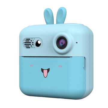 A23 Mini kamera cyfrowa HD dla dzieci z funkcją natychmiastowego drukowania zdjęć - niebieska