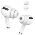 AHASTYLE PT99-2 1 para końcówek dousznych do słuchawek Apple AirPods Pro 2 / AirPods Pro Bluetooth z silikonowymi nakładkami, rozmiar S - białe