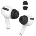 AHASTYLE PT99-2 1 para silikonowych nakładek na słuchawki Bluetooth Apple AirPods Pro 2 / AirPods Pro, rozmiar M - czarny