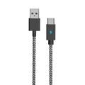 AOLION 3-metrowy przewód do ładowania kontrolera PS5 z USB na Type-C ze wskaźnikiem LED