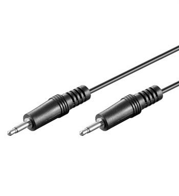 Kabel Męskie 3.5 mm / Męskie 3.5 mm AV - 1.5 m