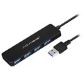  Hub USB 3.0 Acasis AB3-L42 - 4 x USB-A - Czarny