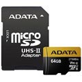 Karta Adata Premier One MicroSDXC UHS-II AUSDX64GUII3CL10-CA1 - 64GB