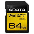 Karta Adata Premier One SDXC UHS-II ASDX64GUII3CL10-C - 64GB