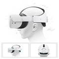 Regulowany Ergonomiczny Pasek do Gogli VR Oculus Quest 2 - Biały
