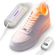 Regulowana suszarka do butów UV z timerem - rozmiar buta 28-45 - biała