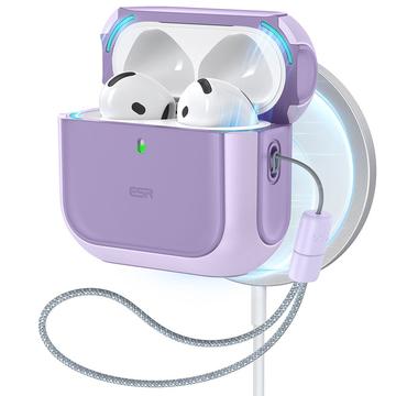 AirPods 4 ESR Orbit HaloLock MagSafe Etui - fioletowy