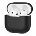 AirPods 4 Tech-Protect Silikonowe etui - Czarny