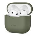 AirPods 4 Tech-Protect Silikonowe etui - Oliwkowo-zielony