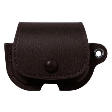 Etui typu plecak na słuchawki AirPods Pro 3 z zapięciem na brelok - ciemnobrązowe