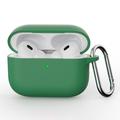 AirPods Pro 3 Silikonowe Etui z Karabińczykiem - Zieleń