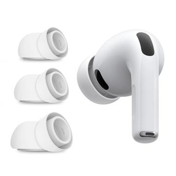 Wkładki douszne Tech-Protect do słuchawek AirPods Pro 3 - S, M, L - Białe