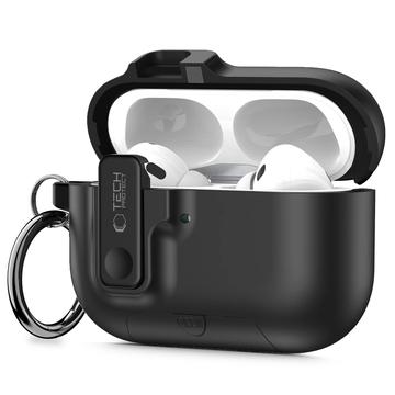 Airpods Pro 3 Tech-Protect Slim Hook Etui - czarny