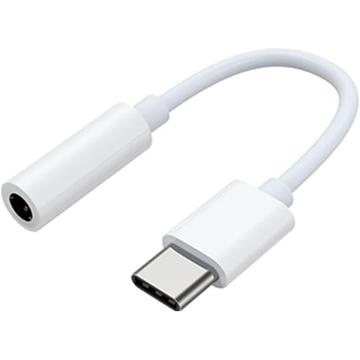 Adapter Alook USB-C / gniazdo słuchawkowe 3,5 mm GP-TGU022MVAWW - biały