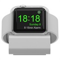 Apple Watch Series SE/6/5/4/3/2/1 Stojak do Ładowania ze Stopu Aluminium - Srebro