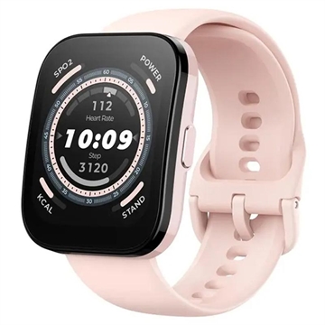 Smartwatch Amazfit Bip 5 - wyświetlacz 1.91" - pastelowy róż