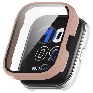 Amazfit Bip 5 Unity Etui z Tworzywa z Hartowane Szkło Ochronne - Róż