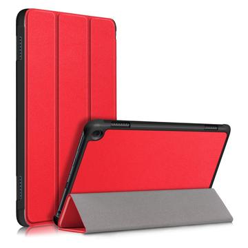 Amazon Fire HD 8 (2020)/8 Plus (2022) Inteligentne Etui Folio z Serii Tri-Fold - Czerwień