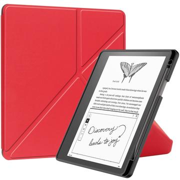 Amazon Kindle Scribe Etui Folio Origami Stand - Czerwień