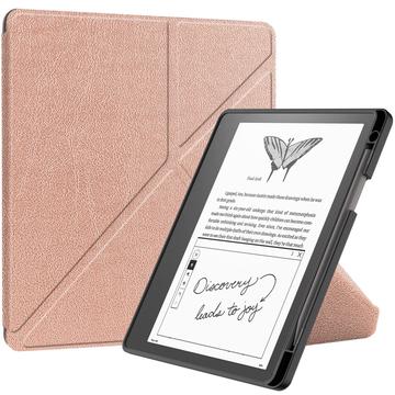 Amazon Kindle Scribe Etui Folio Origami Stand - Różowe Złoto